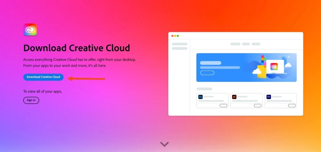 Download Creative Cloud